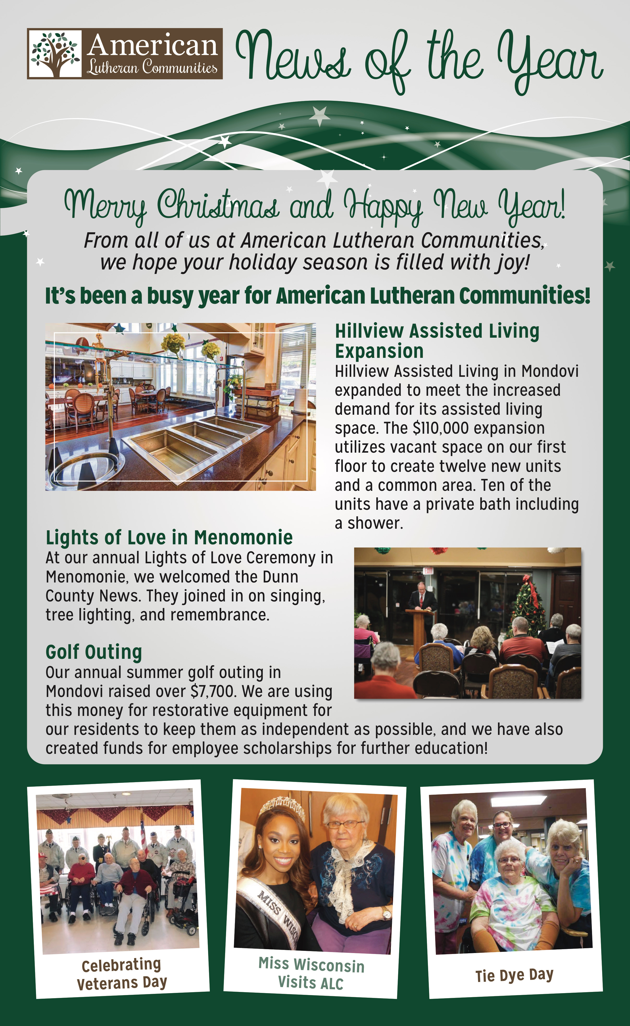 News  American Lutheran Communities - Mondovi